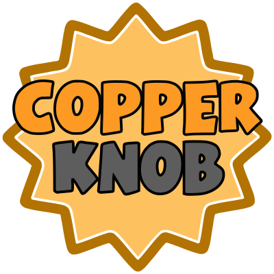 copper knob star